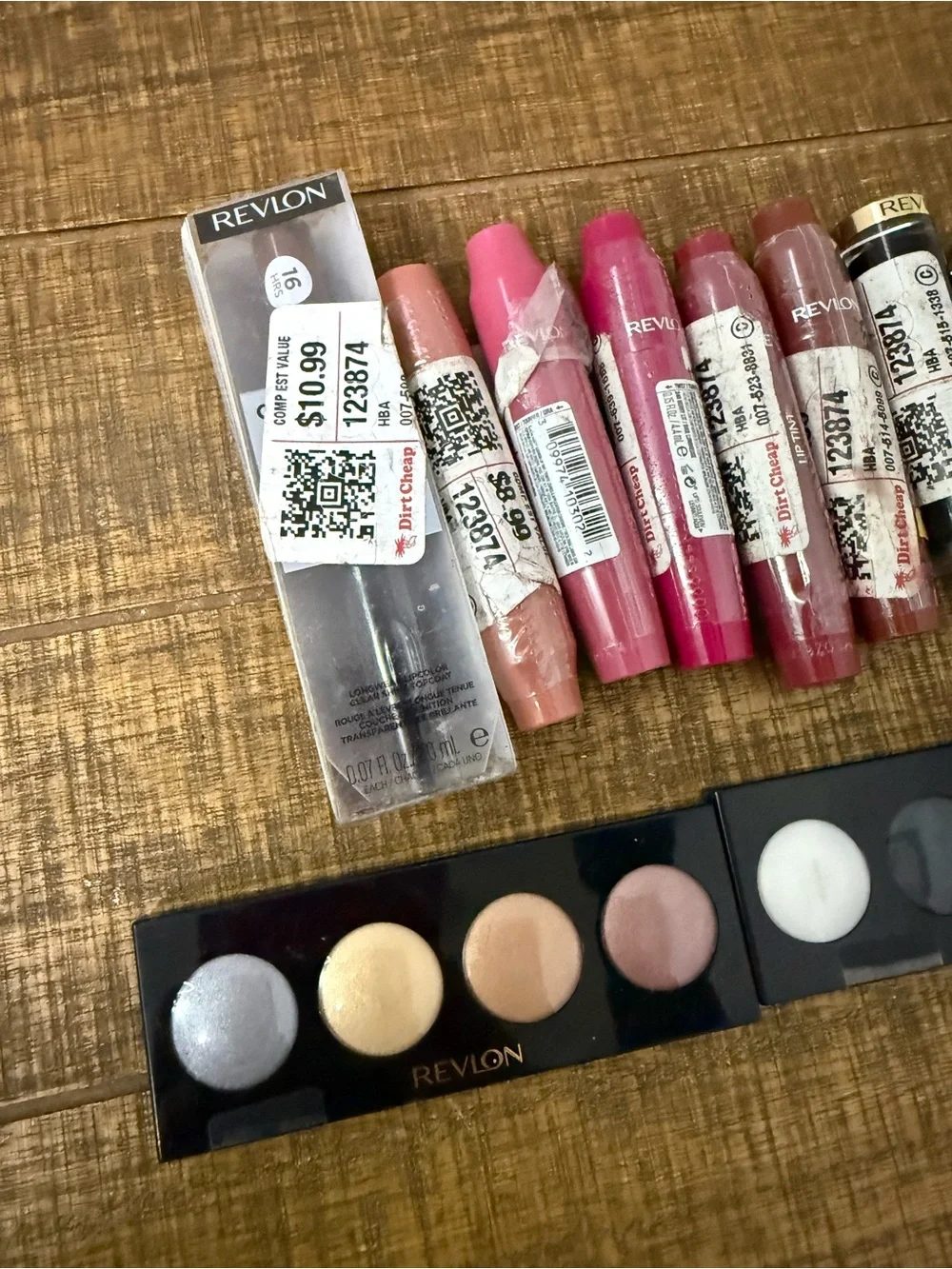 Revlon Lip Crayons & Eyeshadow Duos in Pink, Nude, Rose, Black